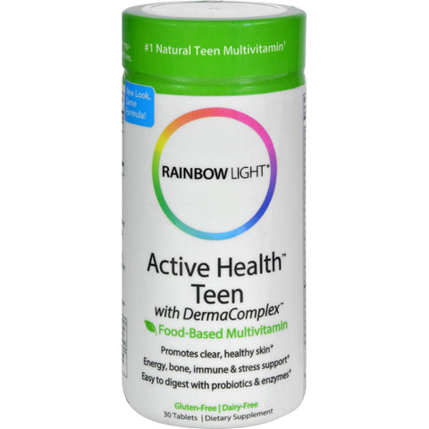 Rainbow Light Active Health Teen Multivitamin - 30 Tablets