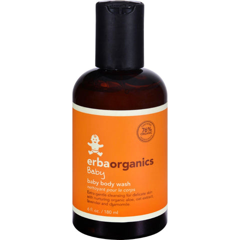 Erbaorganics Baby Body Wash - 6 Fl Oz