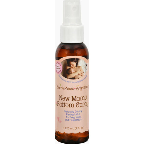 Earth Mama Angel Baby New Mamma Bottom Spray - 4 Fl Oz