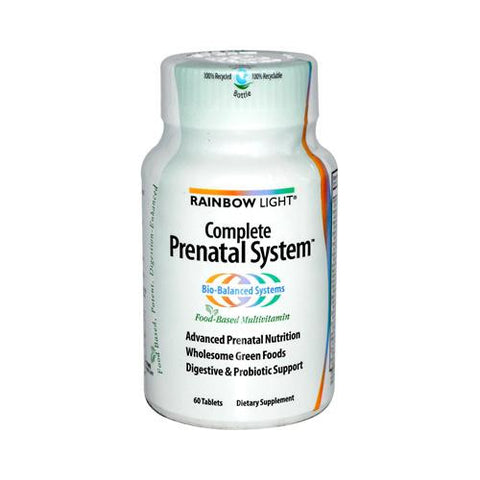 Rainbow Light Complete Prenatal System Food-based Multivitamin - 60 Tablets