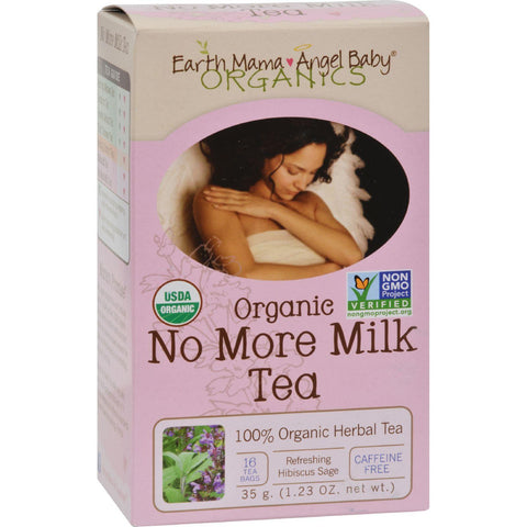 Earth Mama Angel Baby Organic No More Milk Tea - 16 Tea Bags