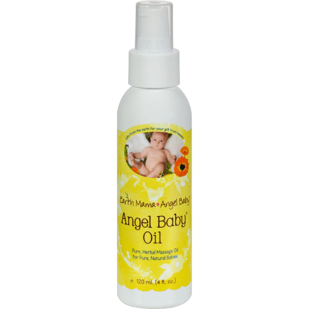 Earth Mama Angel Baby Oil - 4 Oz