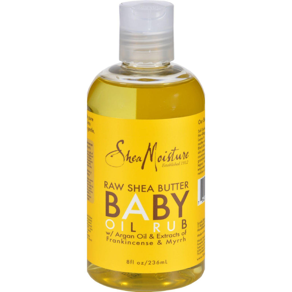 Sheamoisture Oil Rub - Baby - Raw Shea Butter - 8 Oz