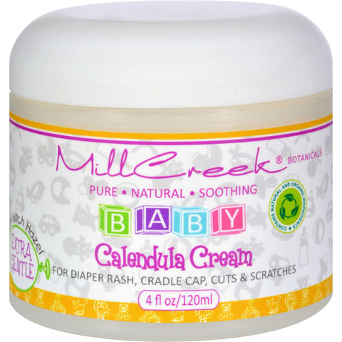 Mill Creek Botanicals Baby Calendula Cream - 4 Fl Oz