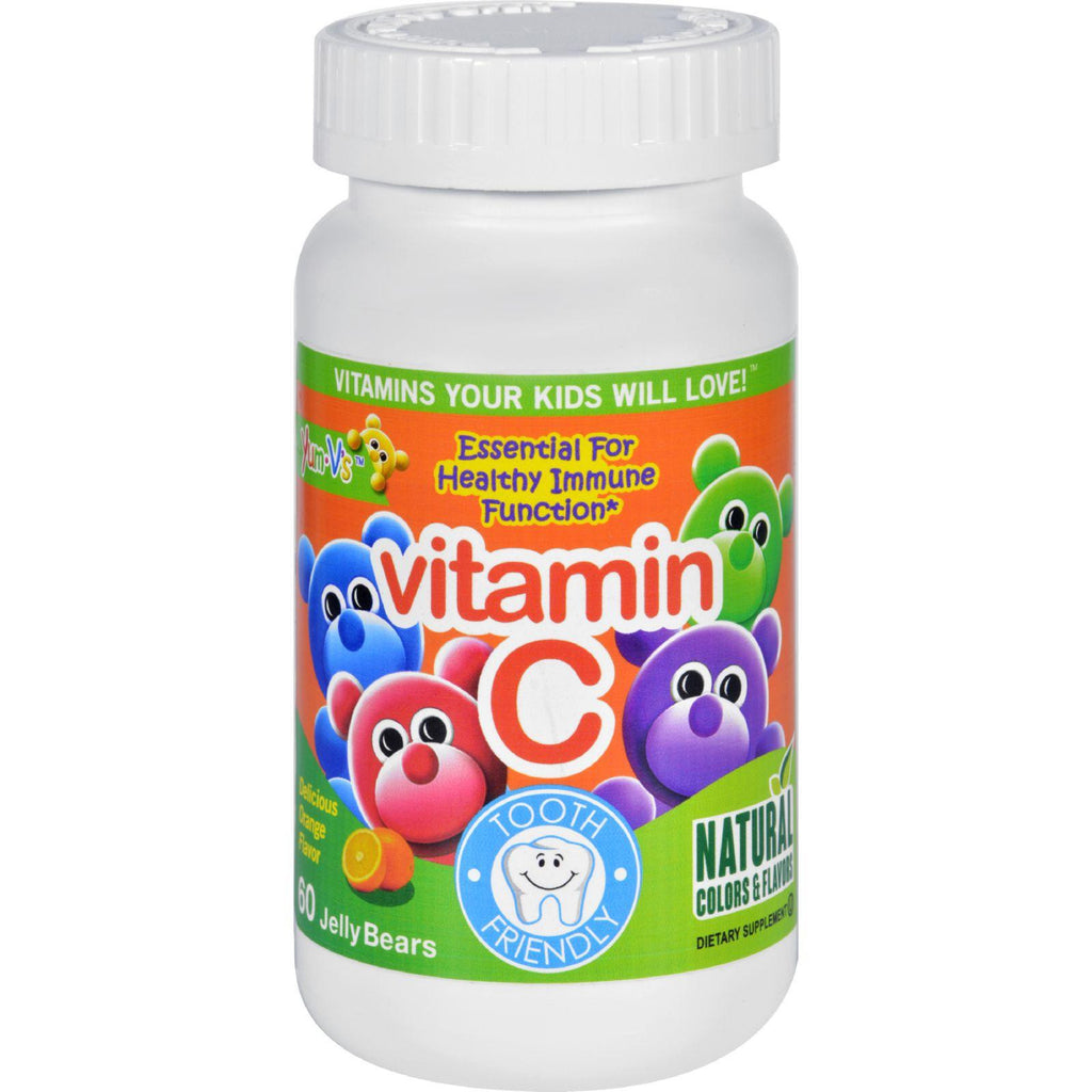 Yum V's Vitamin C Jellies Yummy Orange - 60 Chewables