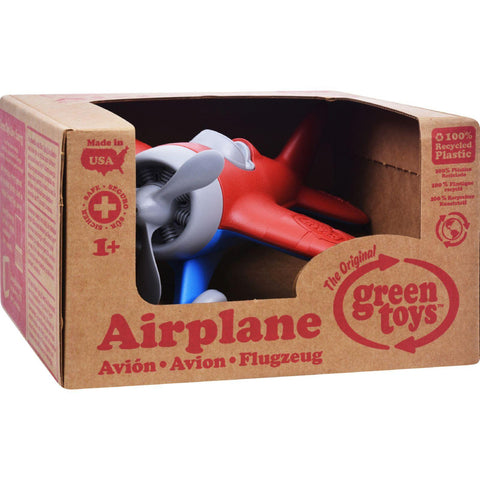 Green Toys Airplane - Red