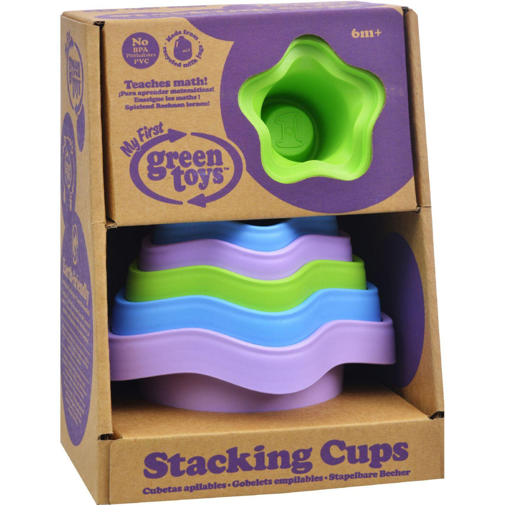 Green Toys Stacking Cups - 6 Cups