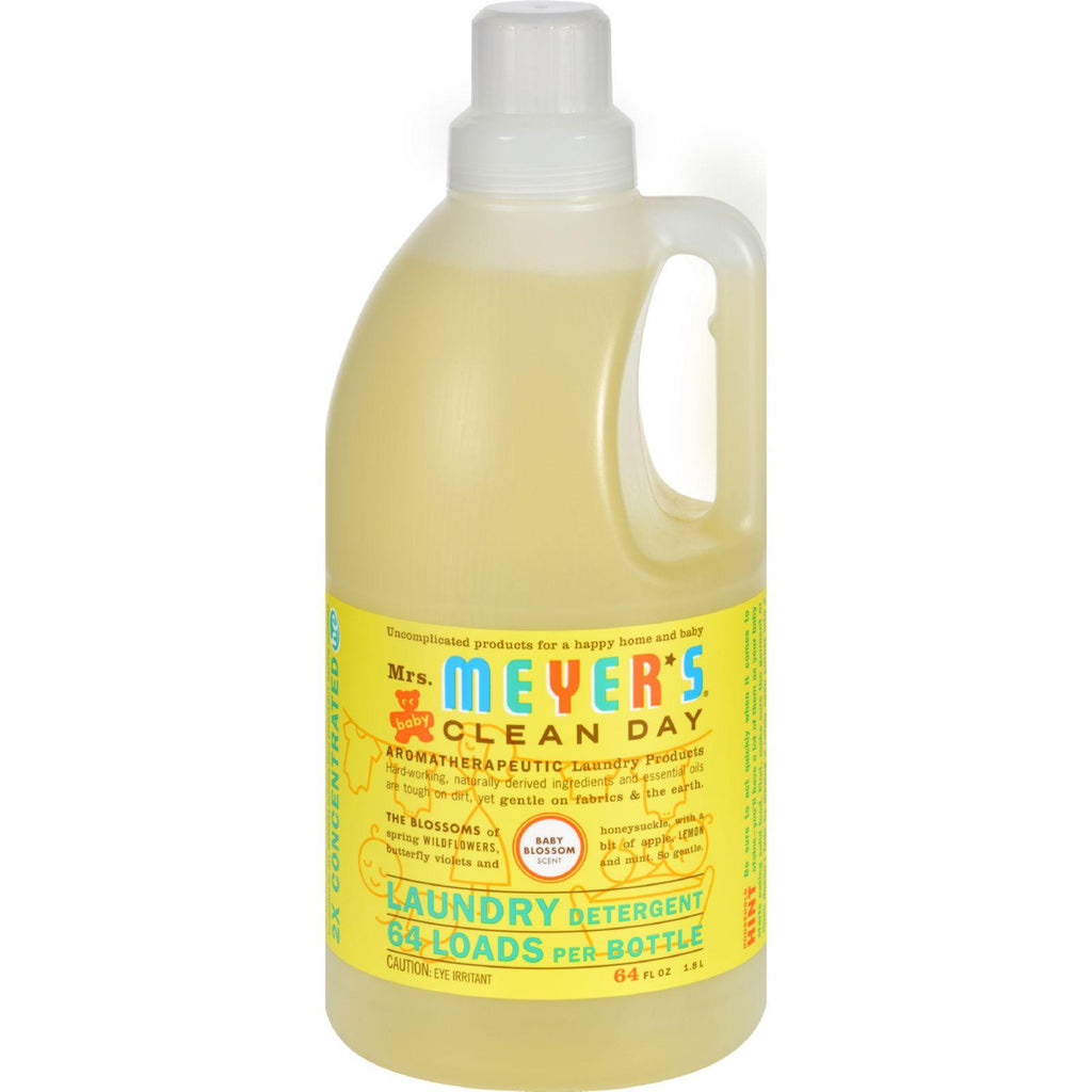 Mrs. Meyer's 2x Laundry Detergent - Baby Blossom - 64 Oz