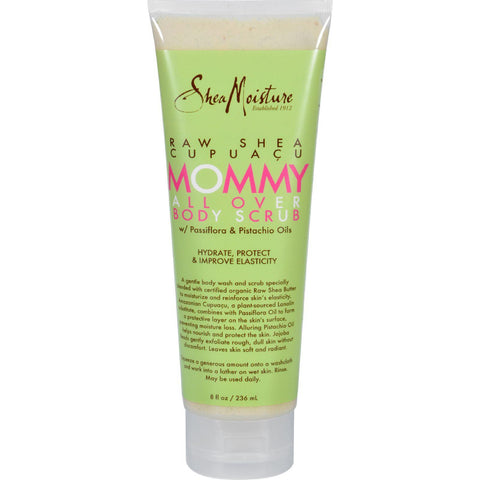 Sheamoisture All Over Body Scrub - Mommy - Raw Shea Cupuacu - 8 Oz