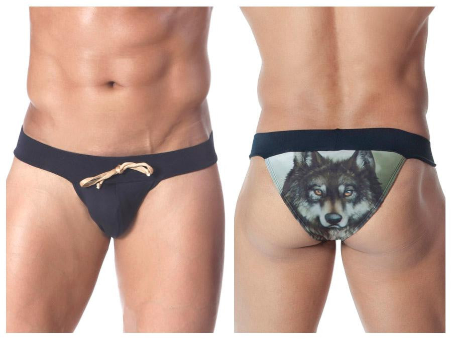 Wolf Swim Briefs