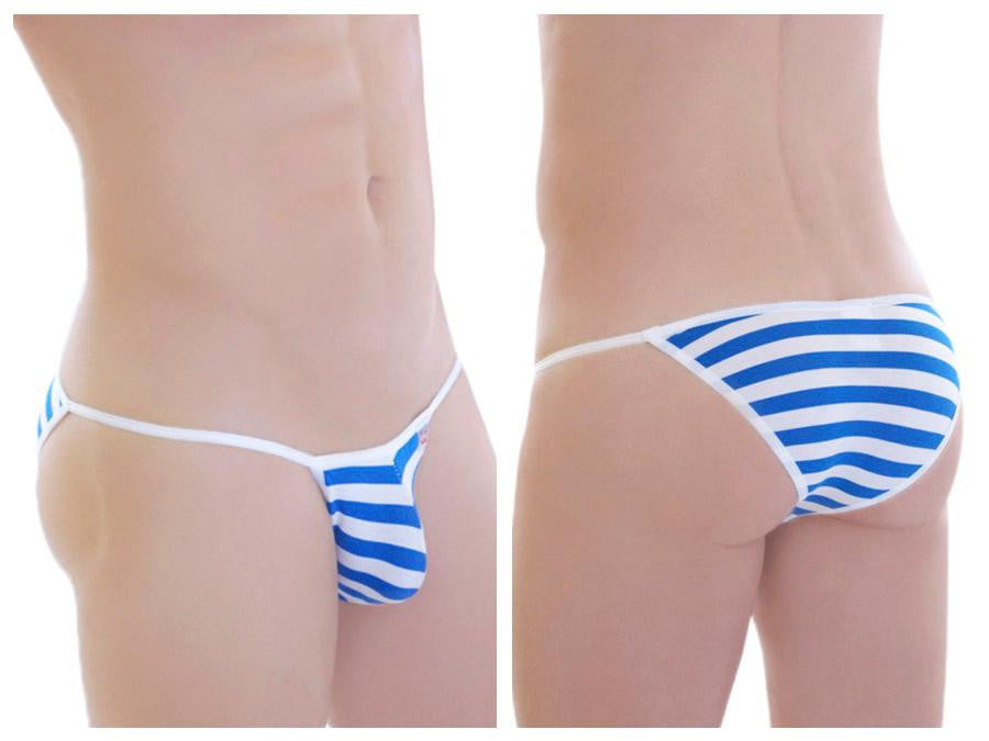 Nautical Striped Kini Blue