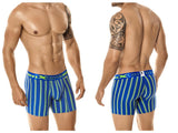 Athleto Stripe Boxer Brief