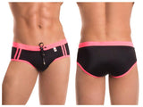 Racing Stripes Swim Brief