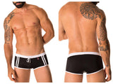 Racing Stripes Swim Trunk