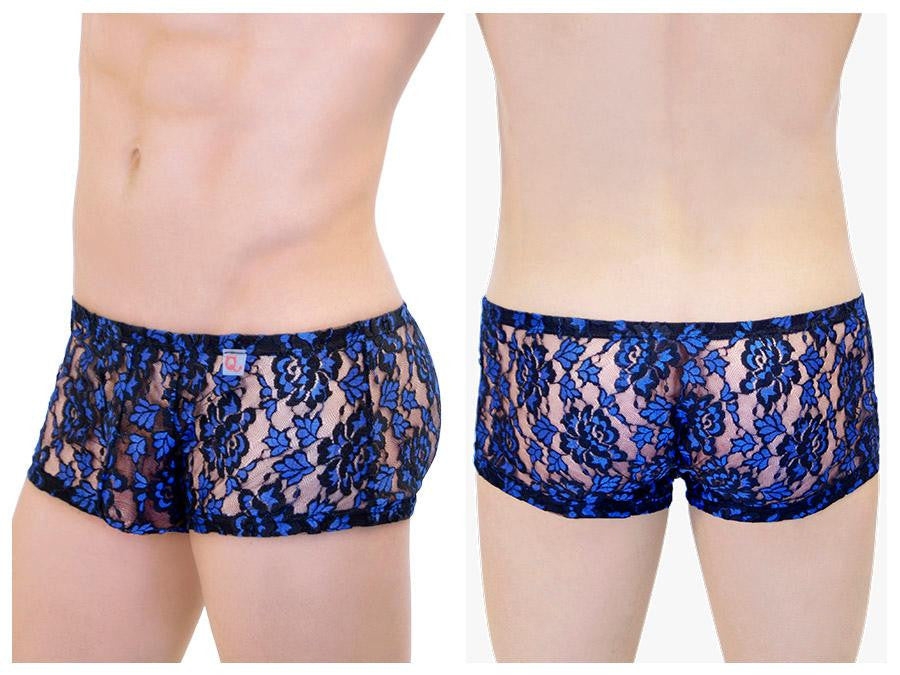 Blue Lace Floral Trunk