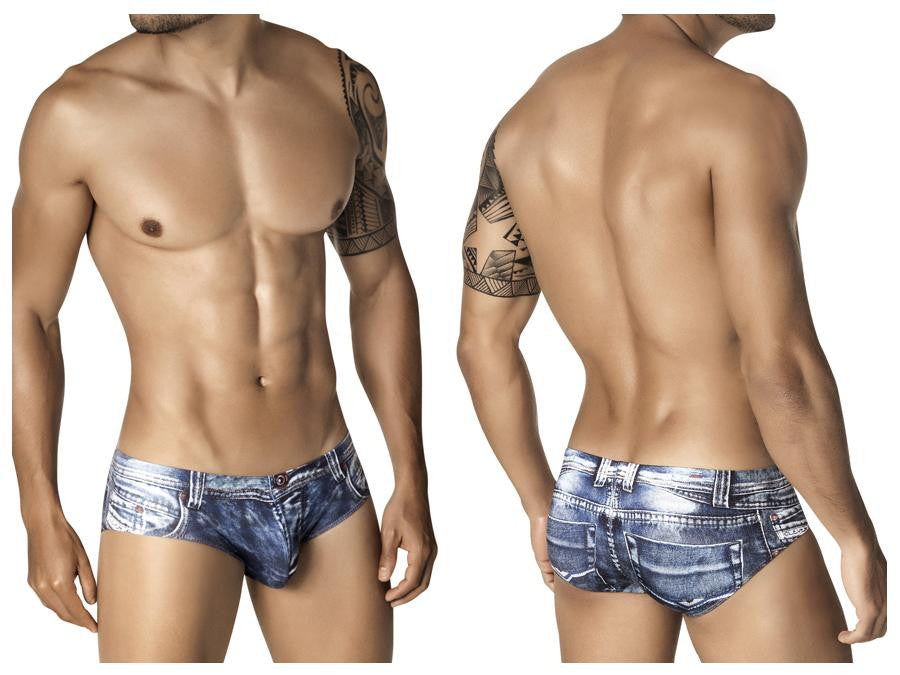 Indigo Jean Latin Brief