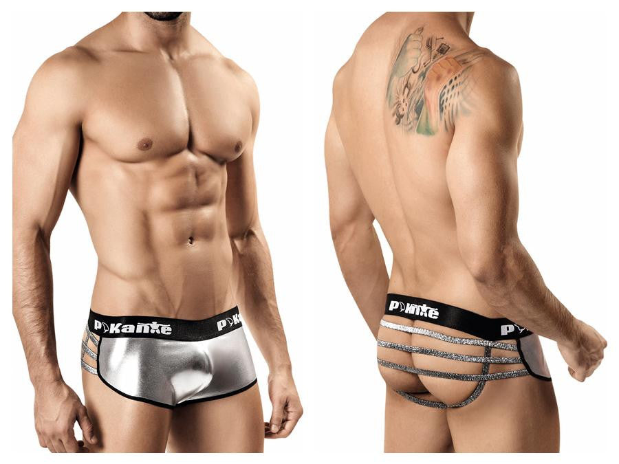 Metallic Open Back Boxer