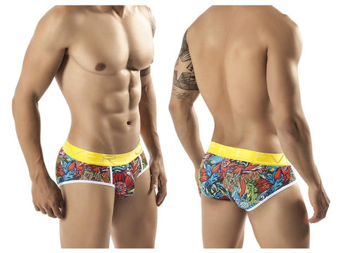 Elemental Piping Brief Yellow