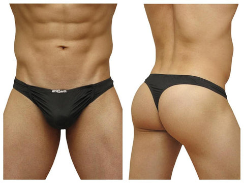 FEEL Suave Thong Black