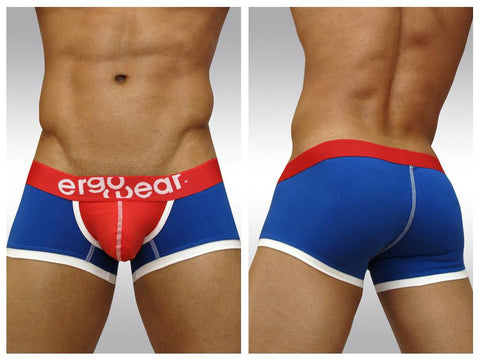 Trio Boxer Blue-Red