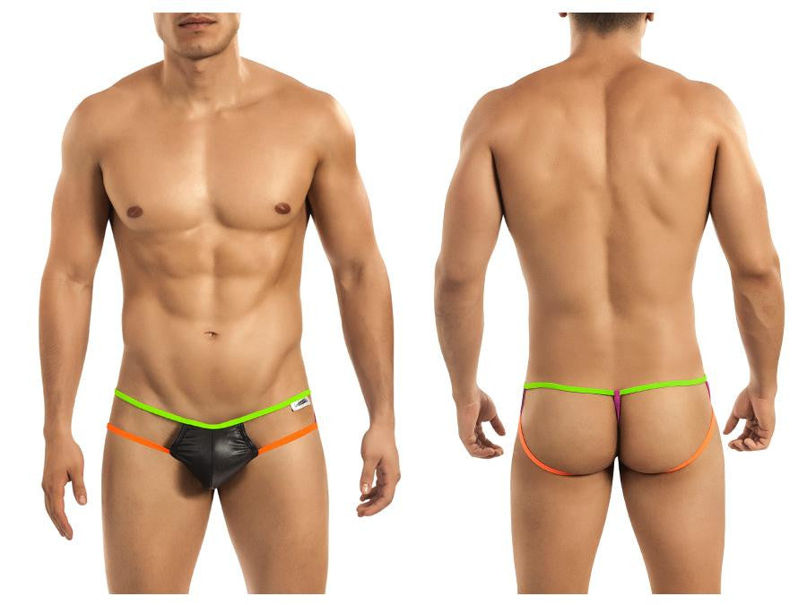 Candyman Neon Effect Jock Thong