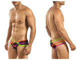 Candyman Neon Effect Dip Strap Brief